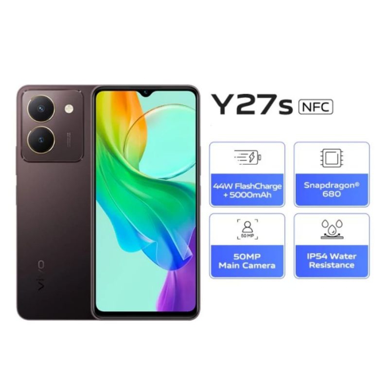 VIVO Y27S RAM 8/128GB | VIVO Y27 S RAM 8/256GB GARANSI RESMI VIVO INDONESIA