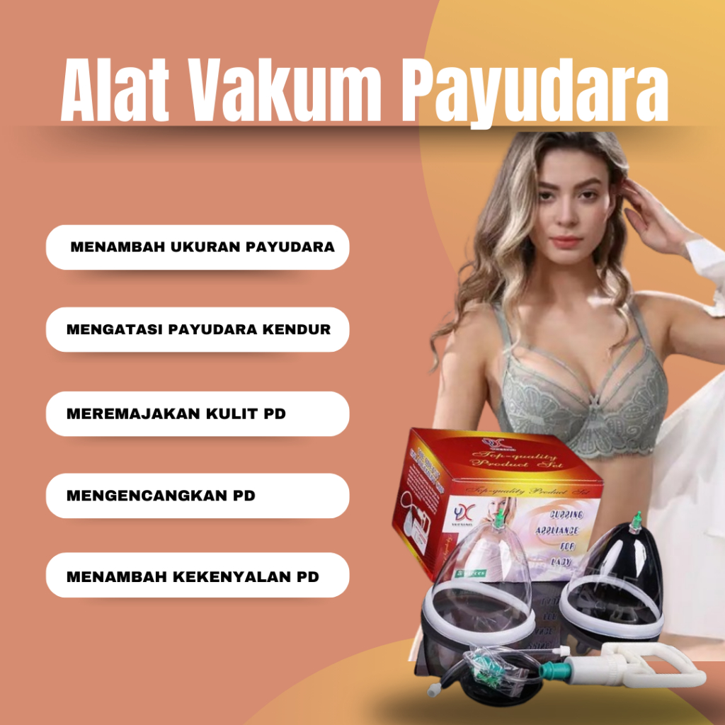 QV Vakum vaccum payudara manual aman ampuh hasil permanen mengencangkan payudara yg kendur bisa untu