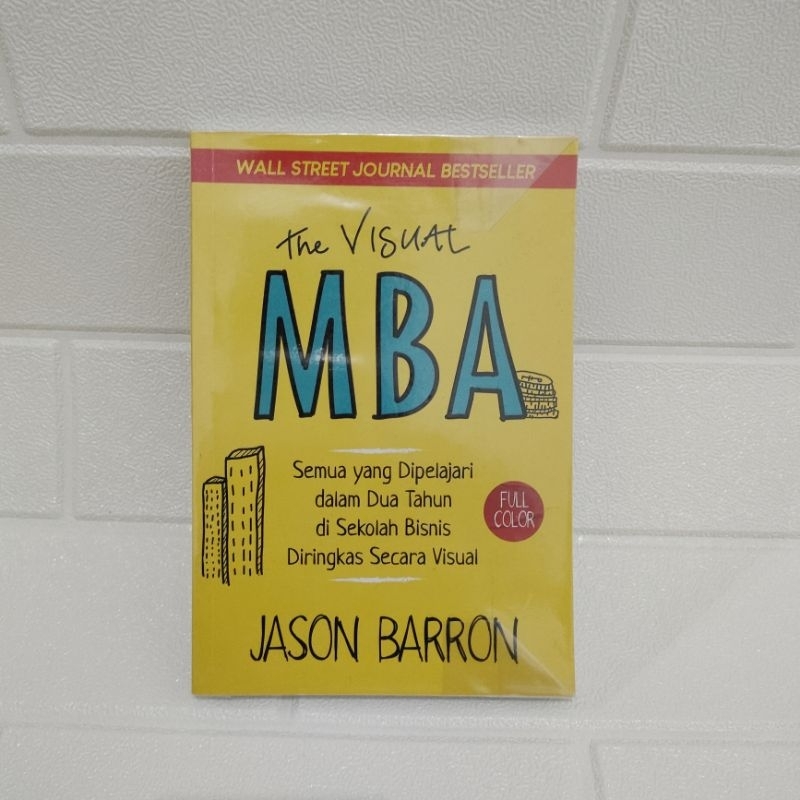 BUKU THE VISUAL MBA - JASON BARRON (PRELOVED ORIGINAL)