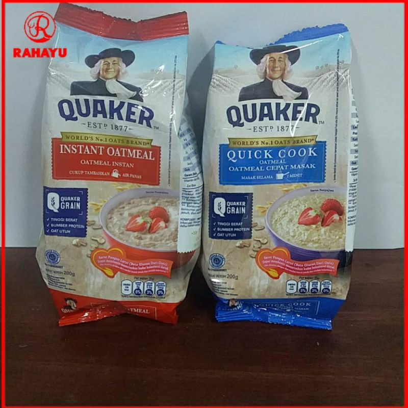 

QUAKER OATMEAL 200GR