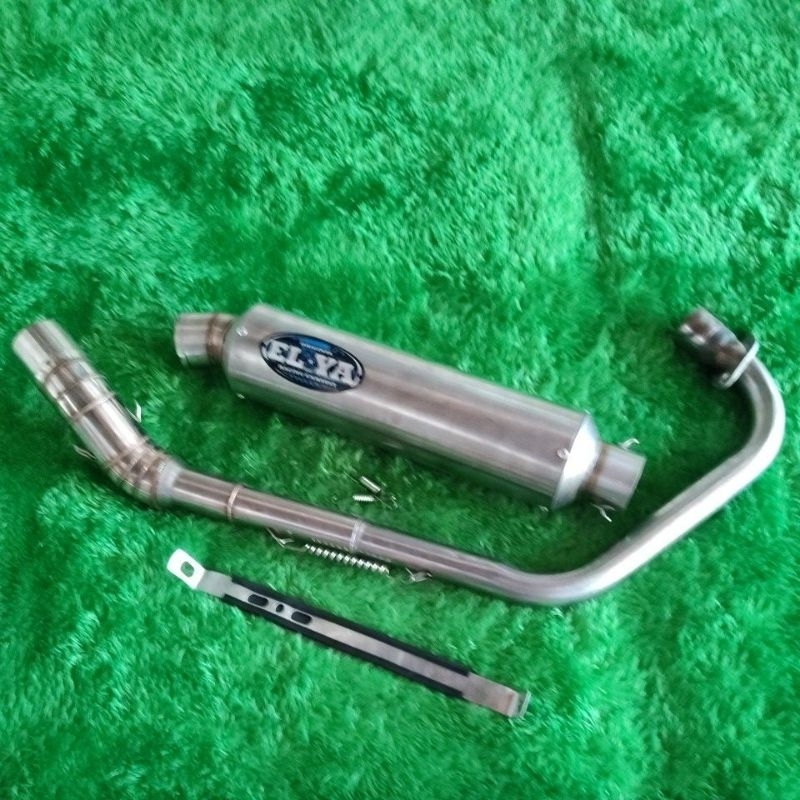 knalpot racing model jrm by ELYA original tiger Revo cb gl Megapro Vixion satria fu