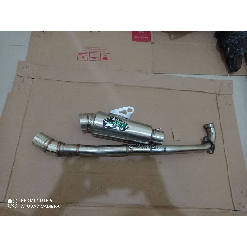 KNALPOT  JRM KPH SUPRA 125 blade absolute revo KNALPOT JRM SUPRA 125 blade absolute revo karisma