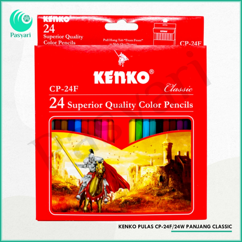 

KENKO Pensil Warna / CP-24F / 24W PANJANG CLASSIC