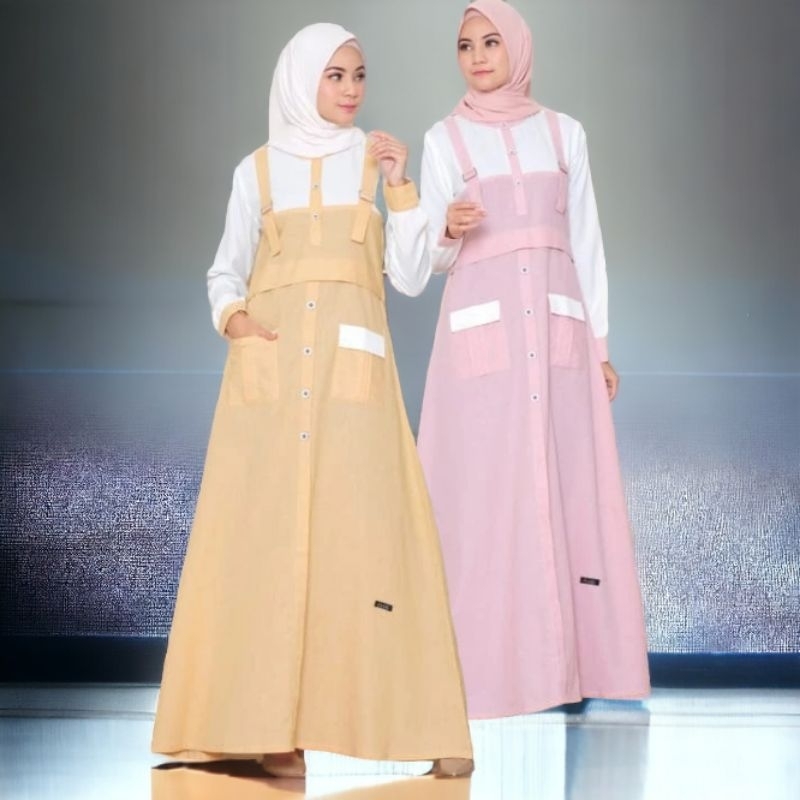 Gamis Model Overall Lubi Series Fityani