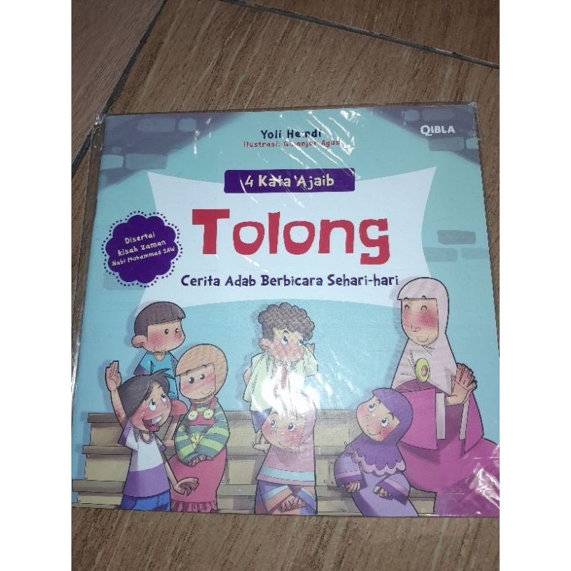 BUKU ANAK - 4 KATA AJAIB - TOLONG