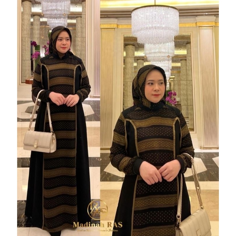 set hijab aliyyah dress /by Madinah.madinah ras