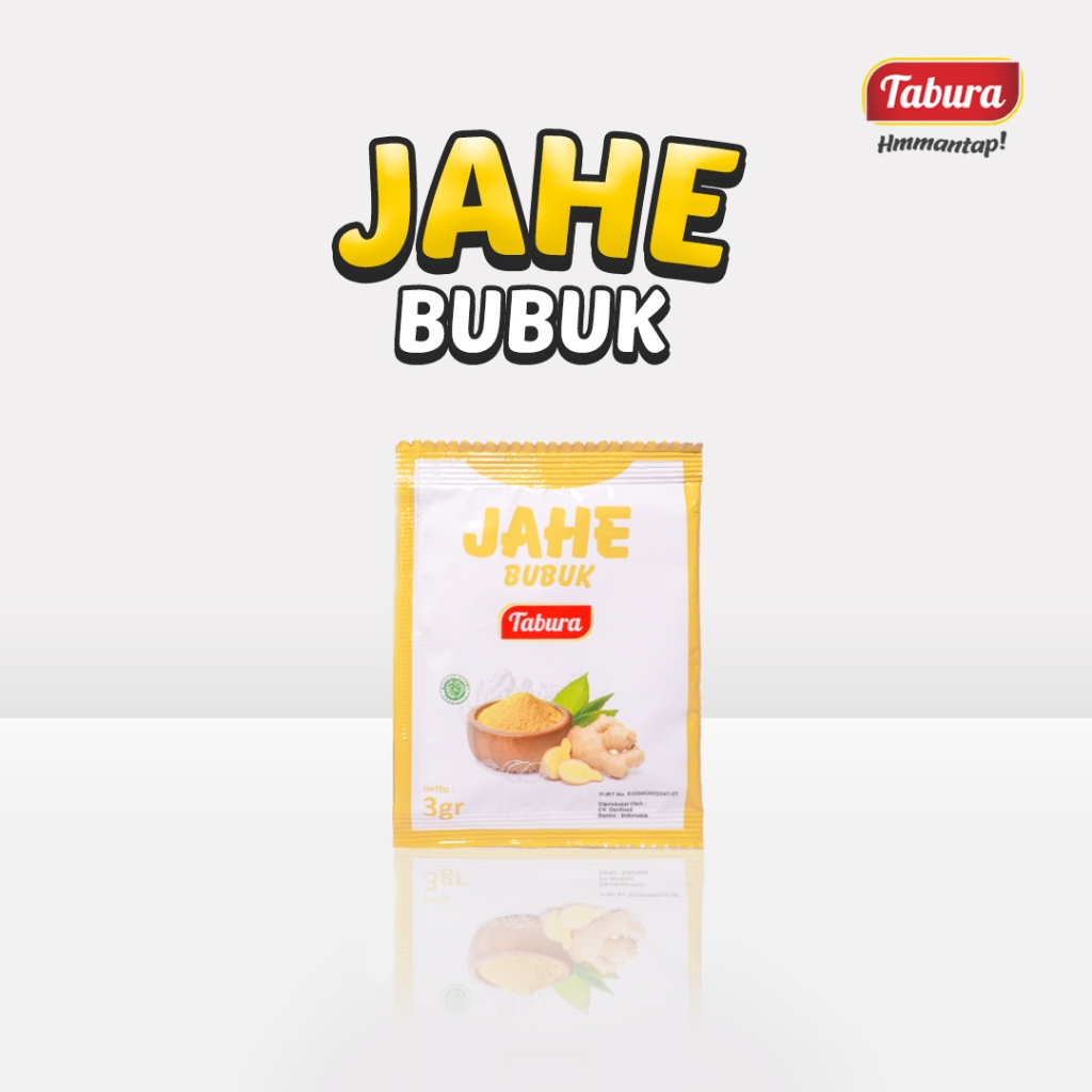 

Jahe Bubuk | Jahe Bubuk Tabura 3gr