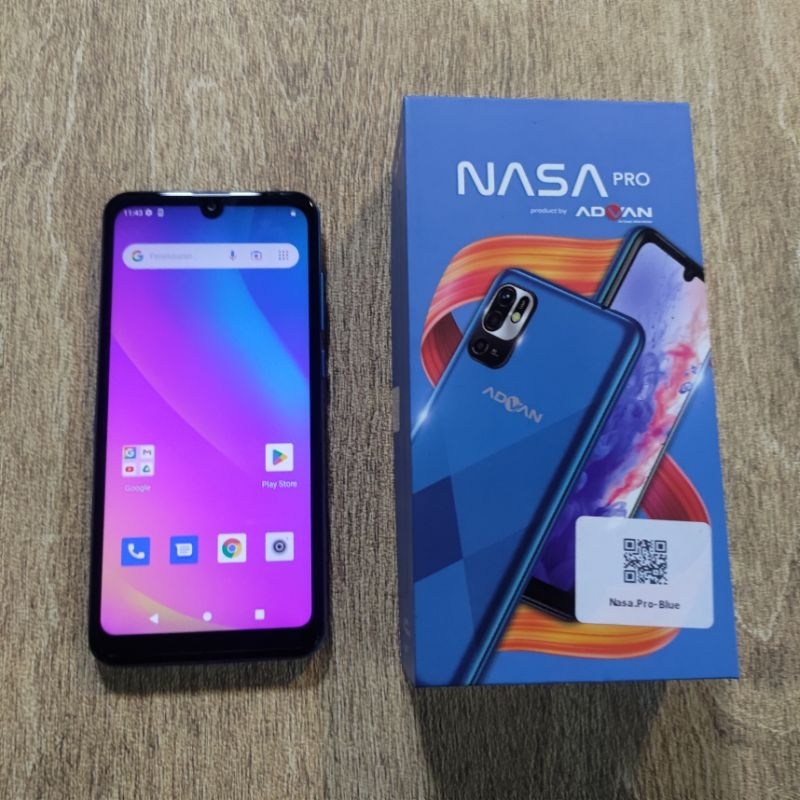 Advan nasa pro 2/32 second fullset mulus