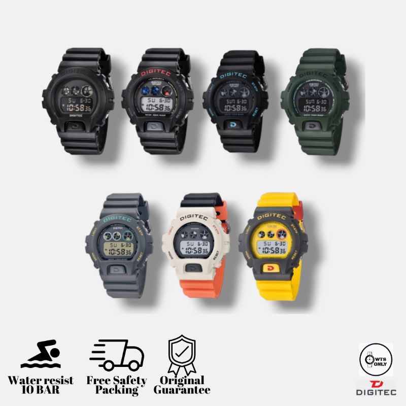Jam tangan Digitec DG 5098T / DG 5098 Original