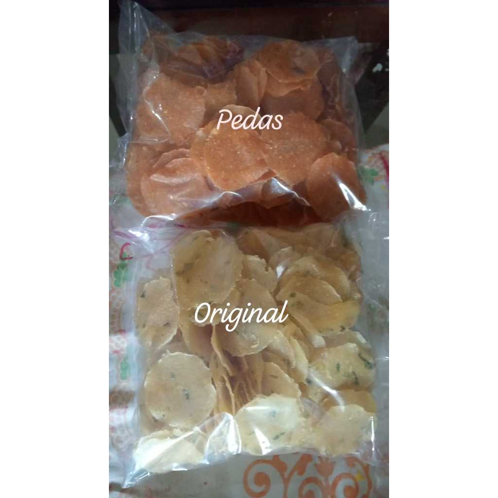 

Krecek Sermier Mentah Krupuk Sermier Mentah