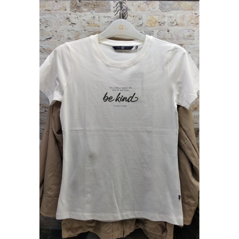 Kaos Wanita C2 Outfitters Original Kaos Putih Wanita