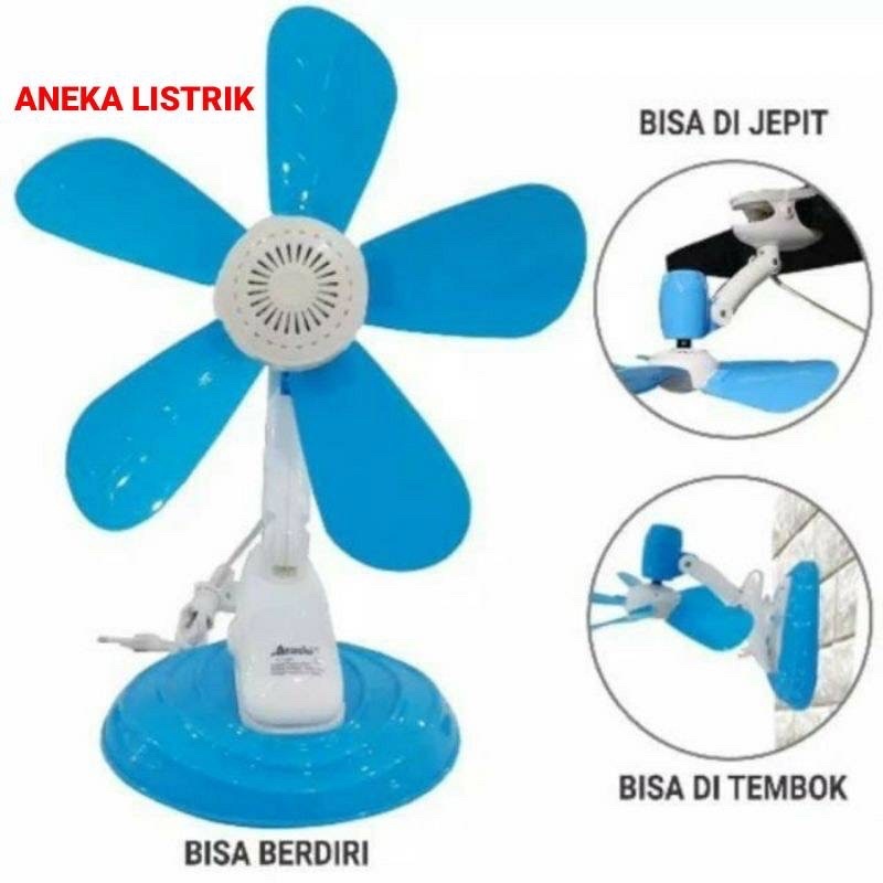 MOMSCHOICE KIPAS ANGIN JEPIT 20W 3IN1 / MINI FAN JEPIT / CLIP FAN 20 WATT / KIPAS ANGIN DUDUK KIPAS 