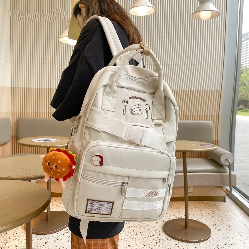 Tas Ransel Wanita Pria Anak Remaja Perempuan Laki Murah Terbaru kekinian 2021 Viral Model korean