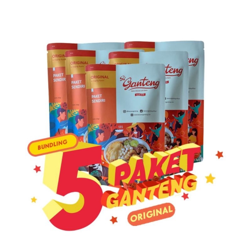 

Stok terbaru Baso Aci Ganteng Combo 4 5 Paket Sendiri Original grosir