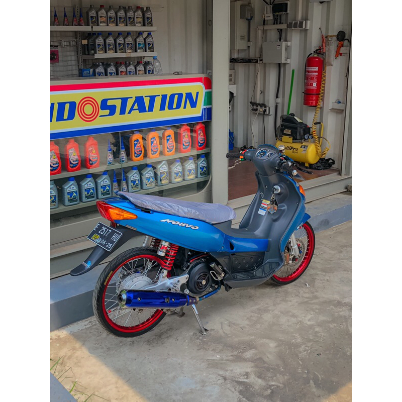 Motor Yamaha Nouvo Lele 2002 ( Restorasi ) Lengkap pajak On