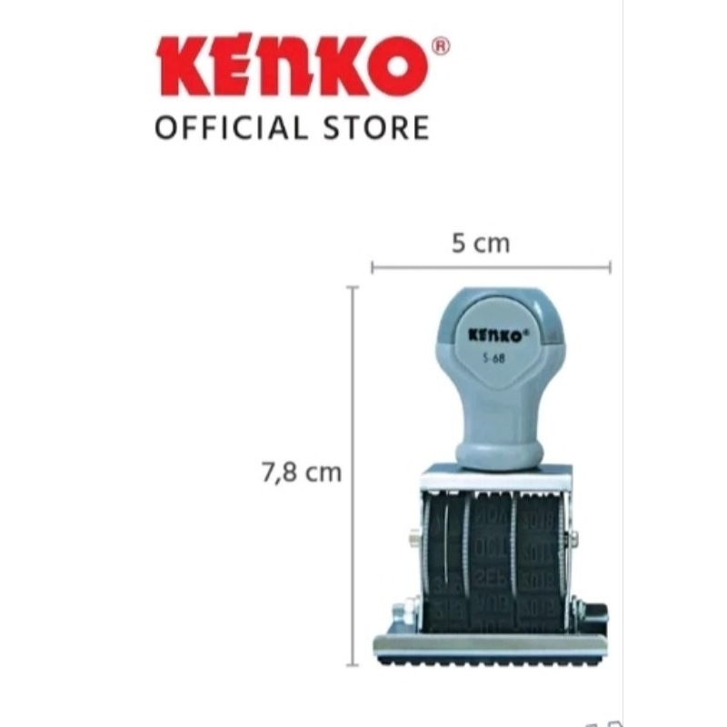 

Stempel lunas & tanggal (KENKO)