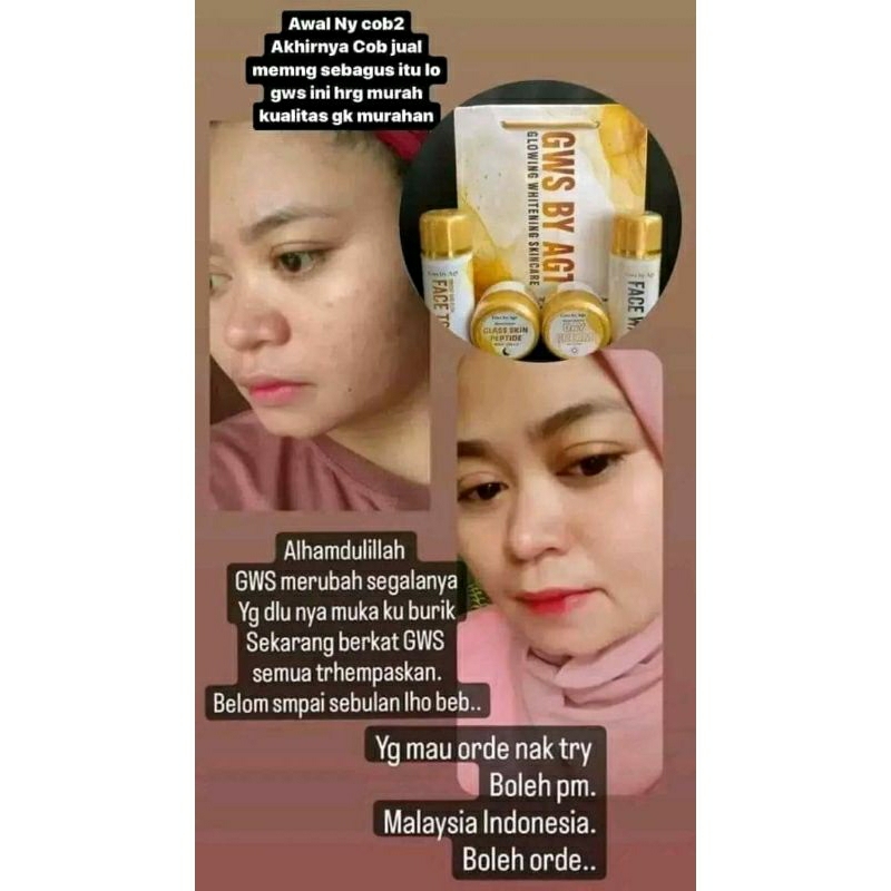 skincare GWS bpom original