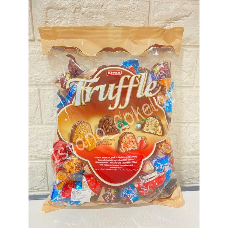 

[Cokelat] Elvan Truffle Cokelat Turkey 1kg, 400gr, 120gr, dan 115gr