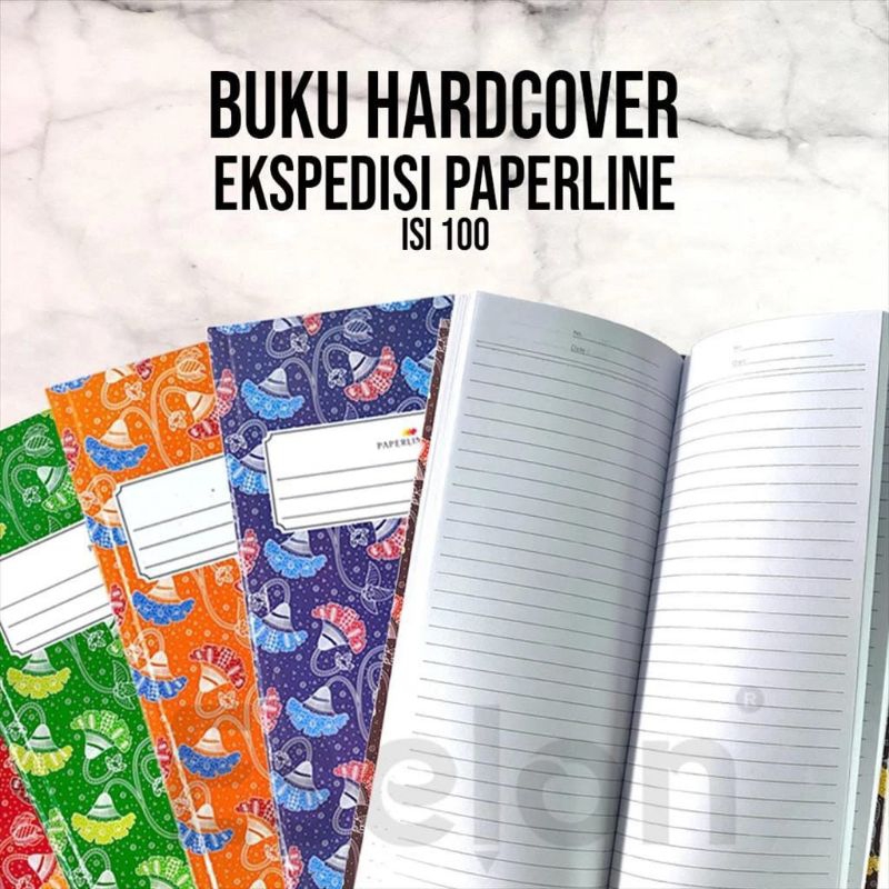 

BUKU TULIS HARDCOVER EXPEDISI PAPERLINE ISI 100 / BUKU HARDCOVER EXPEDISI ISI 100 PAPERLINE