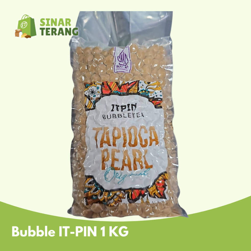 

1 KG Bubble Tapioca Pearl 1KG BOBA IT PIN JNE / CARGO