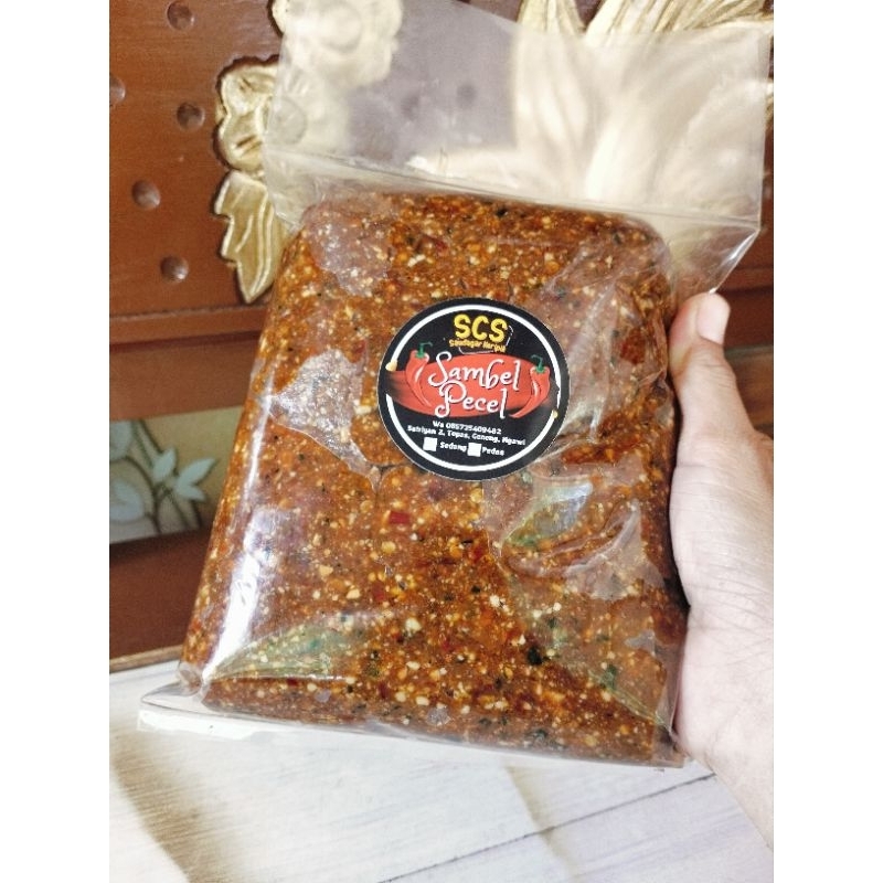 

SAMBEL PECEL/SAMBEL KACANG/BUMBU PECEL 1KG