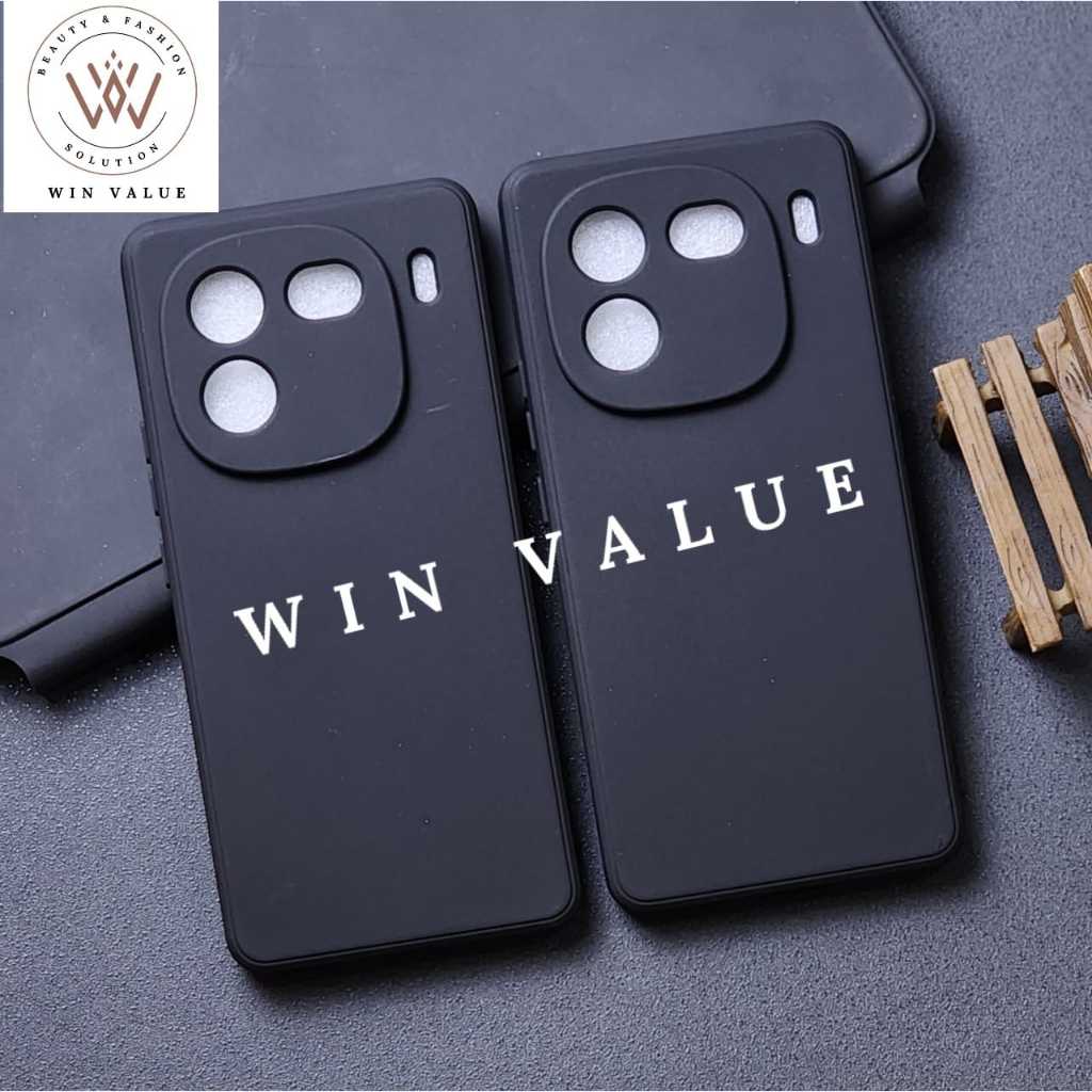 Iqoo 12 Softcase Macaron Black Premium Case Iqoo 12