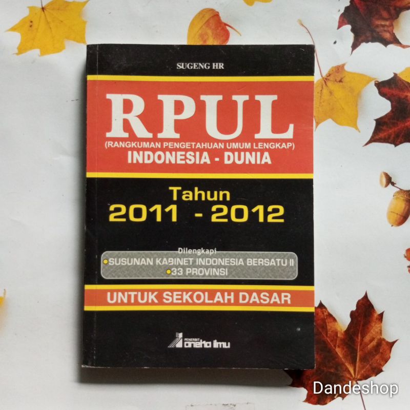 RPUL Tahun 2011-2012 by Sugeng HR ANEKA ILMU