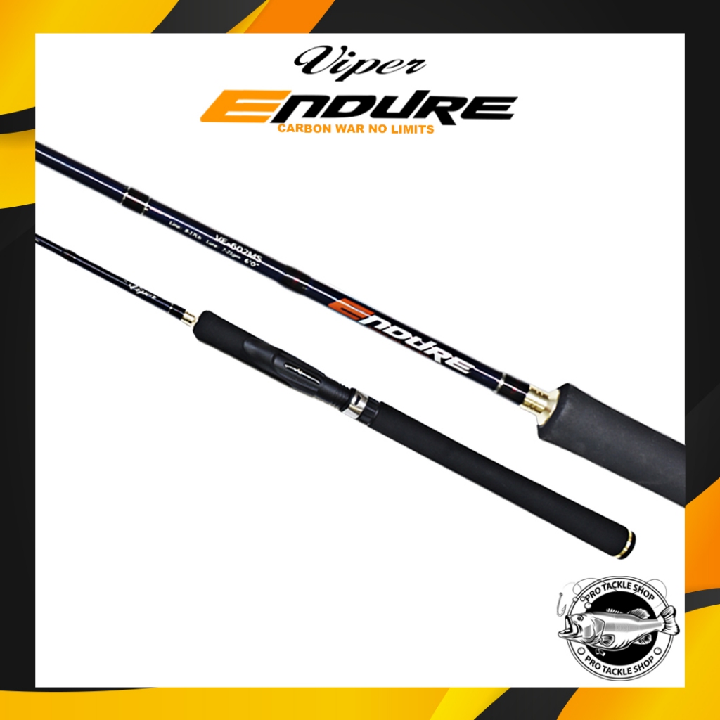 VIPER Joran spinning ENDURE 180cm Bahan Carbon Joran pancing untuk mancing galatama