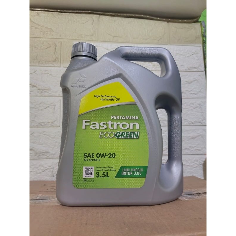 OLI PERTAMINA FASTRON ECO GREEN SAE 0W-20