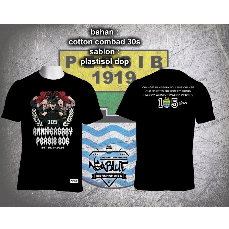 Kaos Persib Aniversari terbaru 1919 / Kaos Persib terbaru