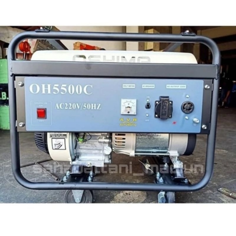 Genset HONDA OSHIMA OH5500C Manual (Output 2800 Watt)