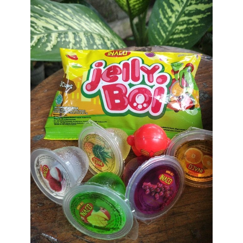 

Inaco Jelly Boi Ecer 33 gram isi 3 cup.