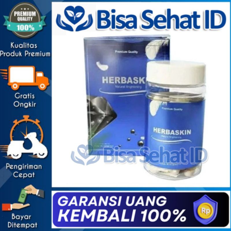 HERBASKIN ® Herbaskin Original | Herbaskin Asli | Pemutih Kulit Seluruh Tubuh & Hilangkan Flek Hitam