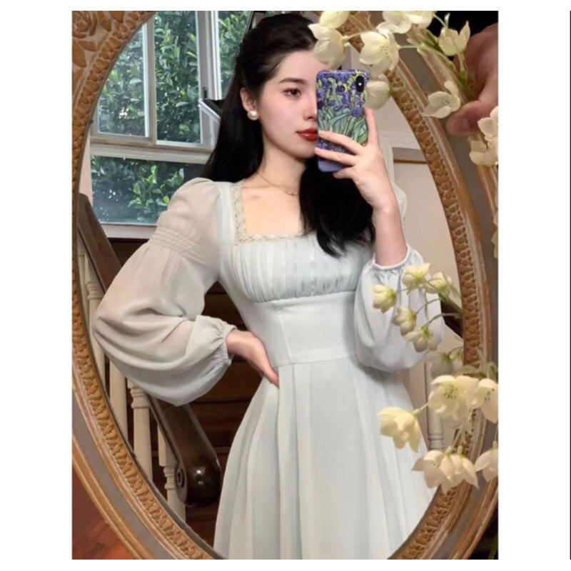 gaun pesta organsa - dres korea organsa-korea kekinia dres-korea luxs