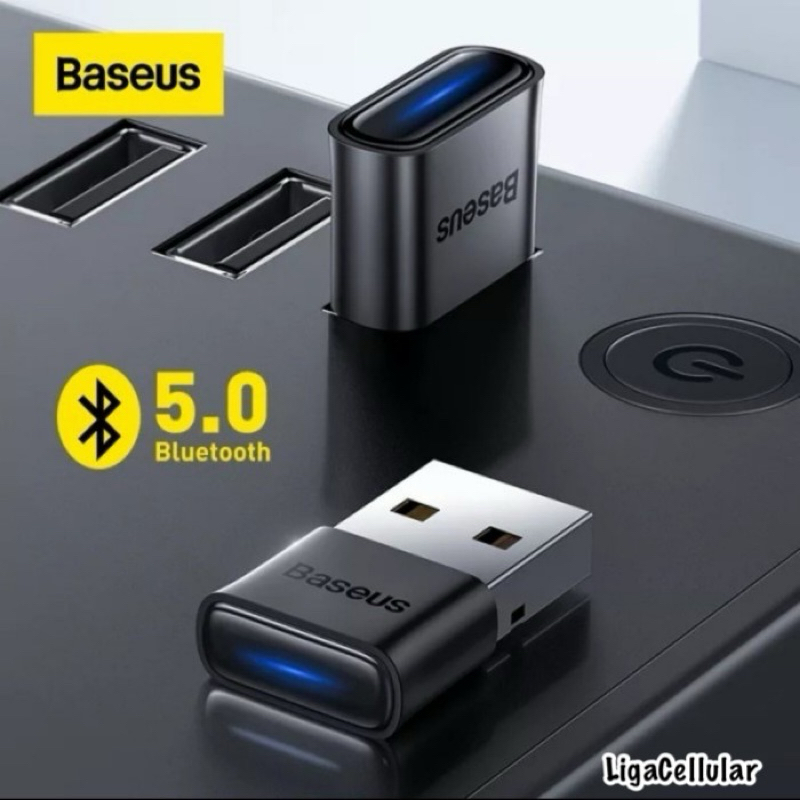 Baseus USB Receiver Dongle Bluetooth 5.0 PC Laptop Komputer Adapter