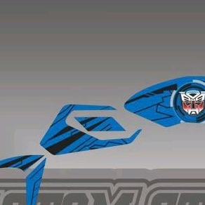 Striping cb verza 150 - Stiker Decal cb verza transformer