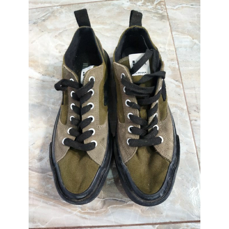Sepatu Lokal HeidenHeritage Vendage VS low - Riot Green