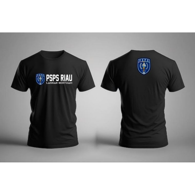 Kaos PSPS riau hitam tshirt terbaru