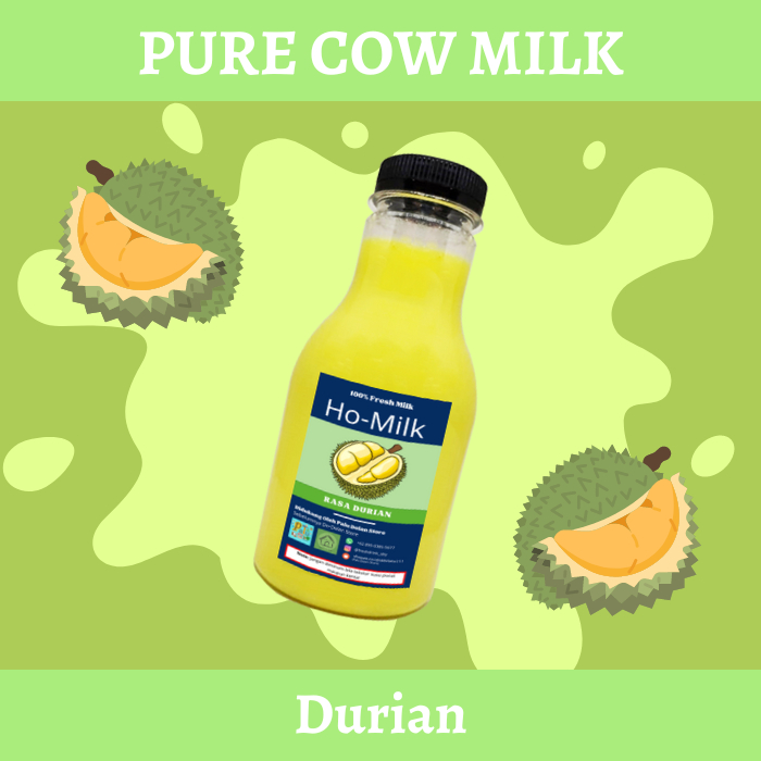 

Susu sapi murni rasa Durian fresh cow milk 250ml