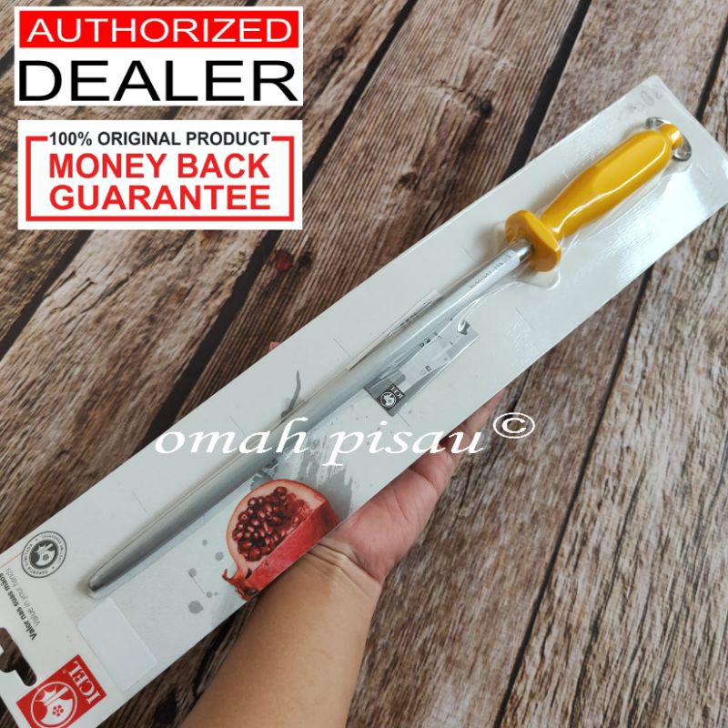 Pengasah pisau sharpening Universal icel 30 cm original Portugal 943.9836.30 yellow