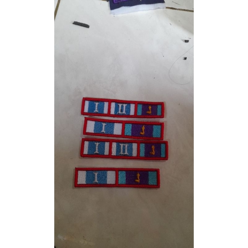 Bordir timbul TPOD Pramuka Request