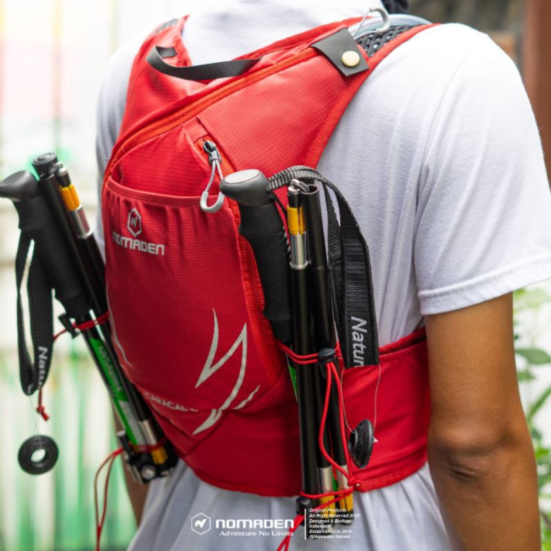 tas hydropack nomaden caracal | vest running nomaden caracal 6L | original