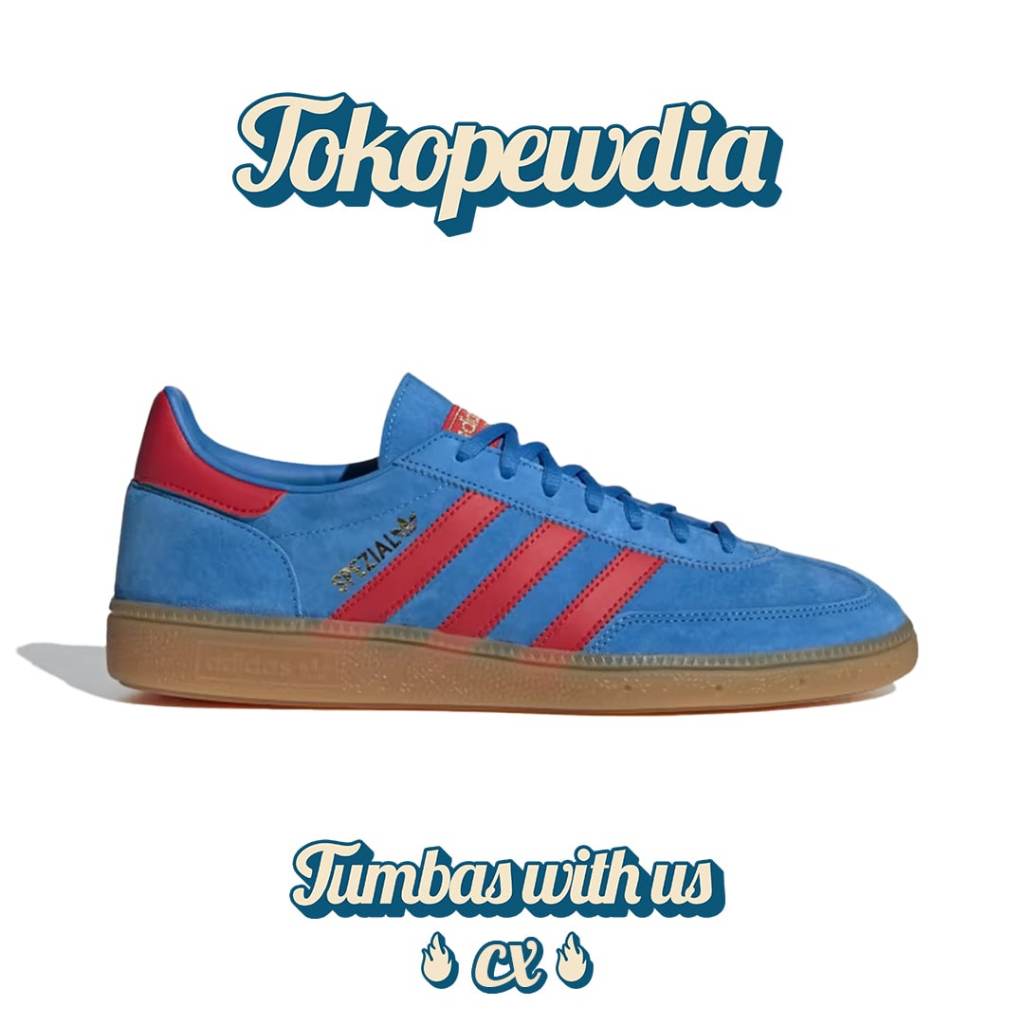 Adidas Handball Spezial Manchester Bright Blue Red Gum