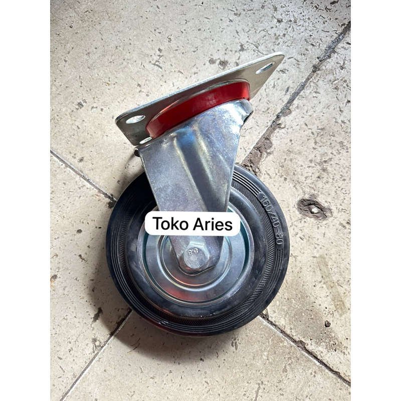 Roda Troli ukuran 6 inch