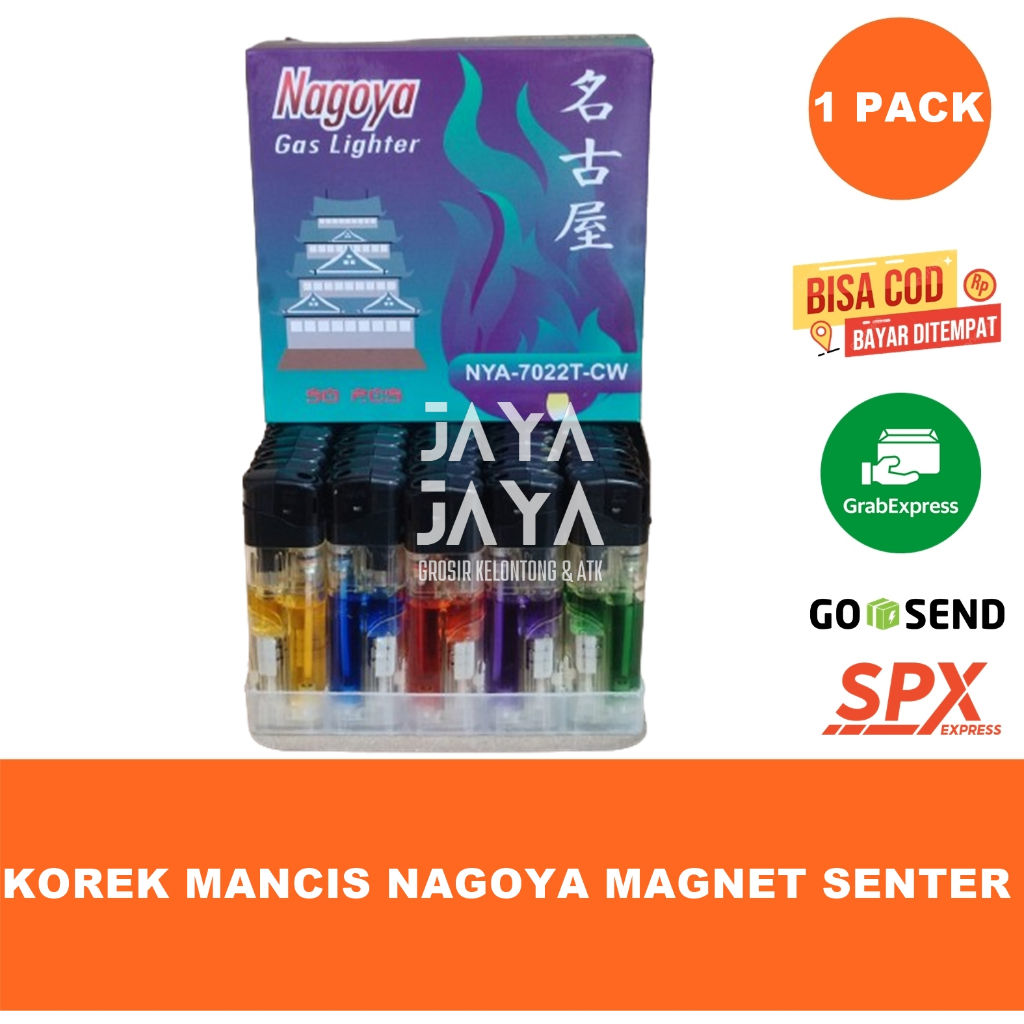 KOREK GAS LIGHTER KOREK API MANCIS NAGOYA MAGNET SENTER