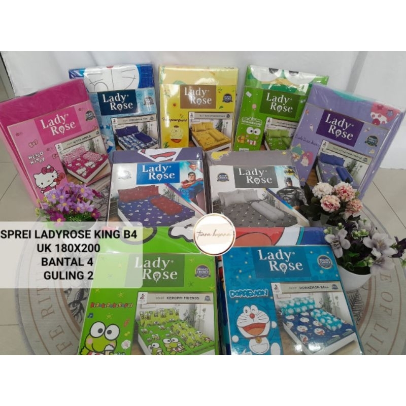 SPREI LADY ROSE B4 (UK 180X200)