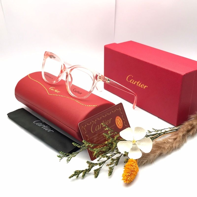 Frame Kacamata Cartier 21252 Fullset Premium Frame Wanita Size 51-20-140