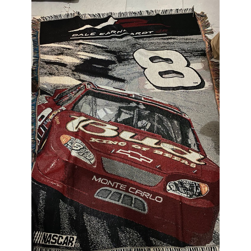Nascar dale earnhardt blanket