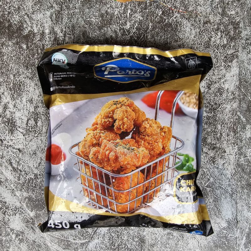 

PORTO'S CHICKEN KARAGE 450gr