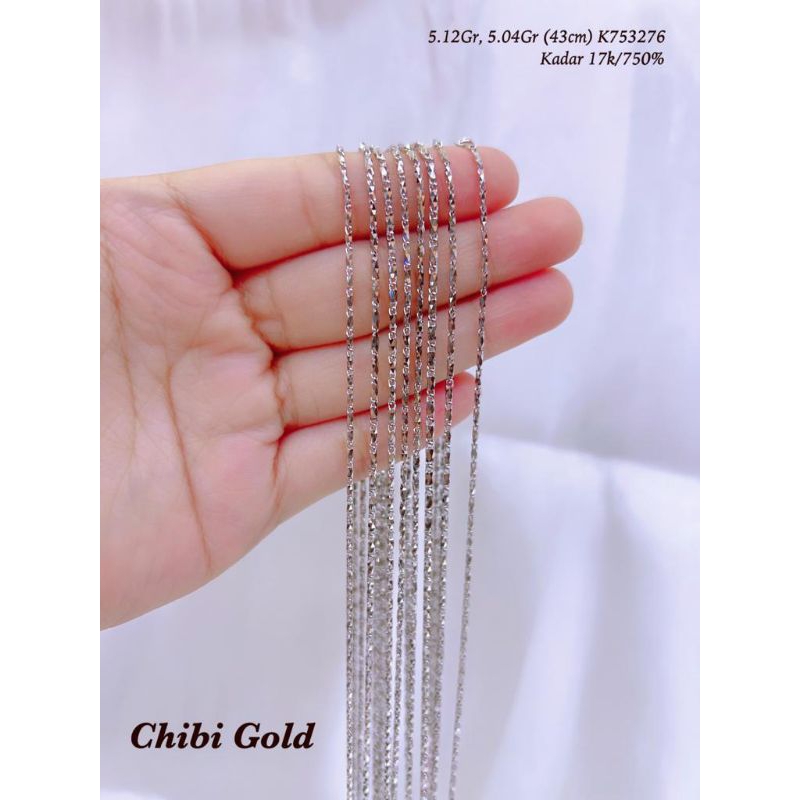 CHIBI GOLD - kalung emas 750 kadar 17k - Chibi gold
